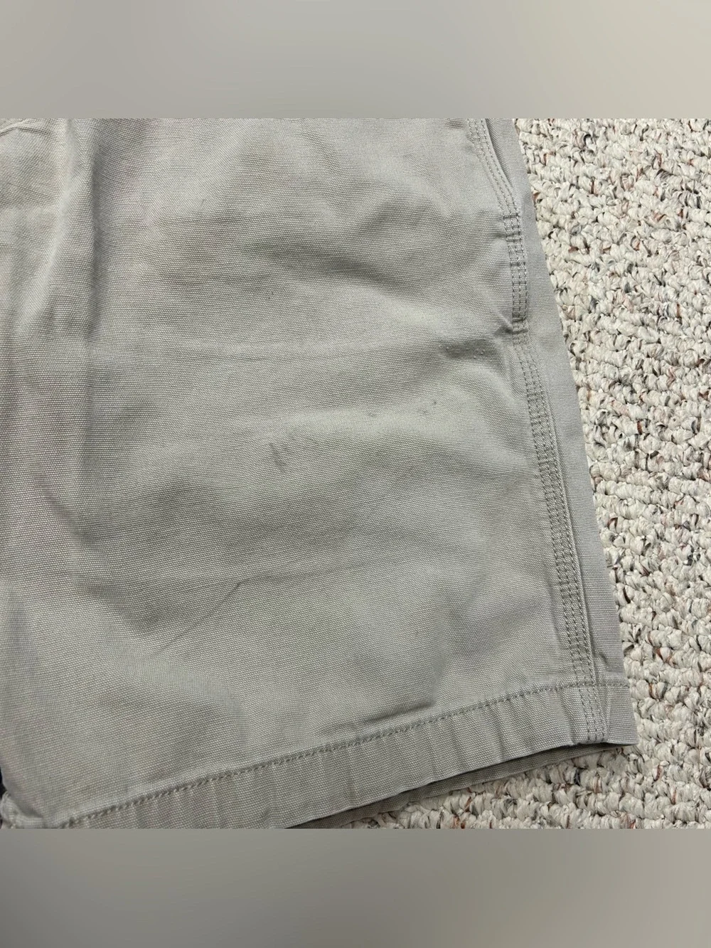 Carhartt Rugged Flex Relaxed Fit Shorts Beige Men's 34 Utility Pocket 102514-232